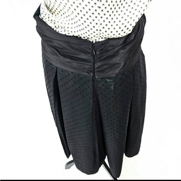 Charles Nolan Mesh Polka Dot Skirt - Picture 4 of 7